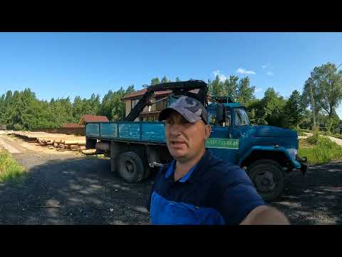 Видео: ЗиЛ 130 манипулятор. Обзор на грузовик и как он мне достался
