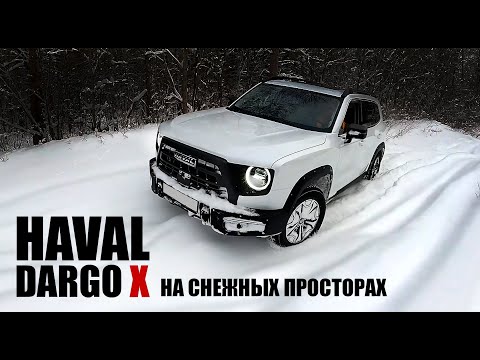 Видео: Haval Dargo X на снежных просторах средней полосы