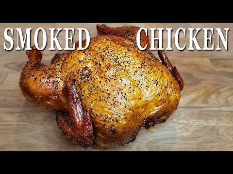 Видео: Копченая курица целиком на гриле Pit Boss Austin XL