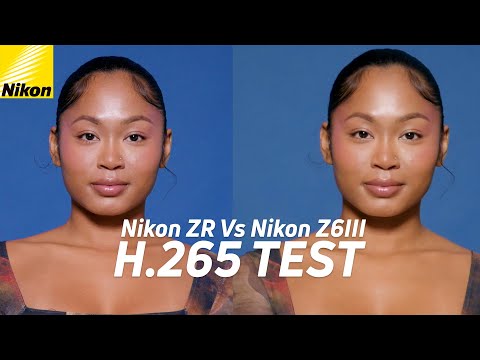 Видео: Сравнение видео Nikon ZR и Nikon Z6III H.265 | Мягкость N-Log?