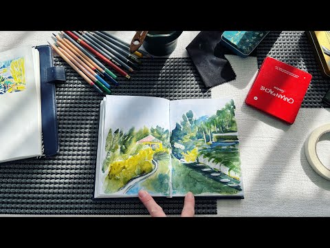Видео: Рисунки из отпуска!