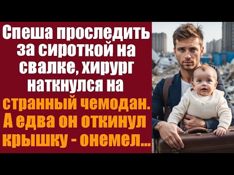 Видео: Спеша проследить за сироткой на свалке, хирург наткнулся на странный чемодан. Откинув крышку-онемел!