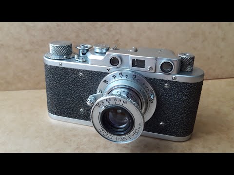 Видео: Обзор фотоаппарата "Фэд - 1"  (1954 г.)