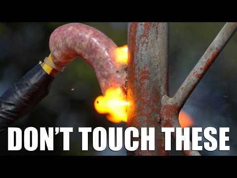 Видео: Хот-дог против радиовышки 7000 Вт при 200 000 кадров в секунду — The Slow Mo Guys