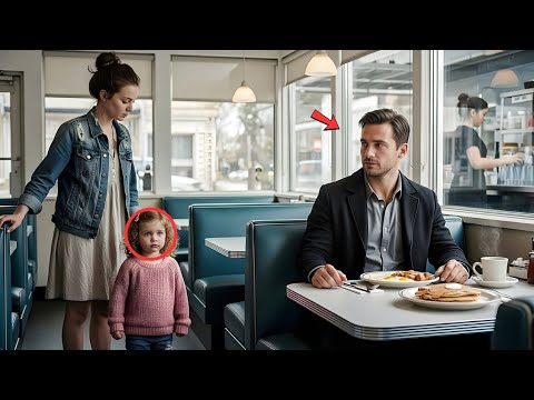 Видео: Она попыталась тихо уйти, но он увидел, что её маленькая девочка смотрит на его тарелку.