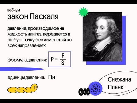 Видео: Закон Паскаля.