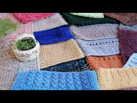 Видео: ОБРАЗЦЫ. КАК Я ИХ ВЯЖУ 🧶 #пряжа #образцы