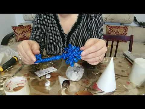 Видео: Ватная игрушка скандинавский гномик. Мастер класс. Часть 1.