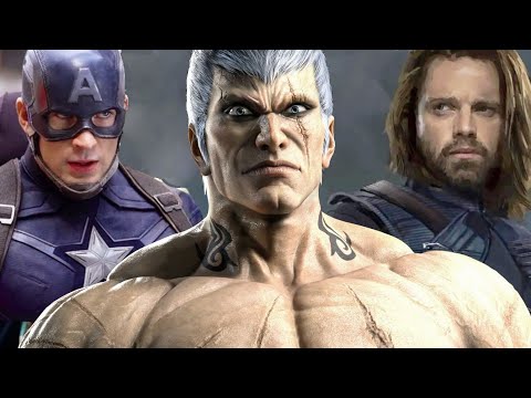 Видео: Кэп и Баки VS Брайан Фьюри [TEKKEN] Кто Кого?