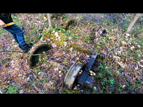 Видео: Есть ещё МЕТАЛЛ в лесах! Засадил уаз в болоте. Фартовая разведка.