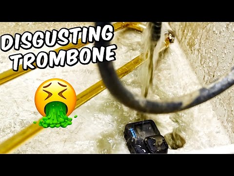 Видео: Я починил кулису и колокольчик тромбона всего за 24 минуты