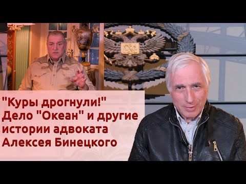 Видео: "Куры дрогнули!" Дело "Океан" и другие истории адвоката Алексея Бинецкого