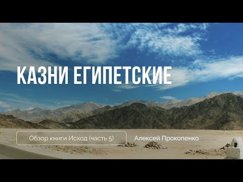 Видео: Казни египетские | Исход 7 - 10 главы | Алексей Прокопенко