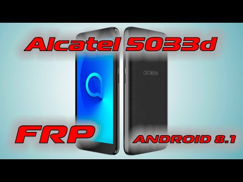 Видео: FRP Alcatel 1 5033D Android 8.1 Сброс гугл аккаунта