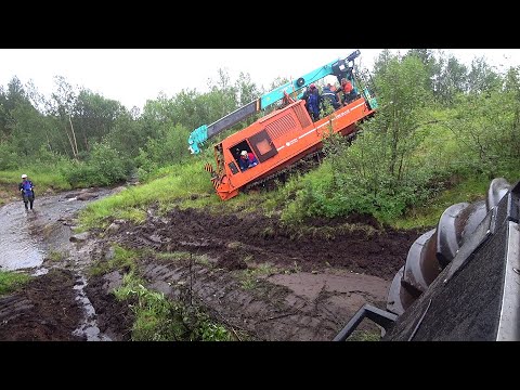 Видео: МТЛБ на Кольском или трудовые будни энергетиков.Шрек на подхвате)