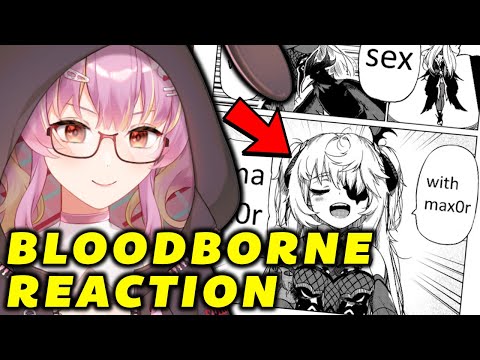 Видео: Юи реагирует на неверное изложение Max0r обзора Bloodborne от Max0r