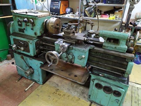 Видео: Old Lathe Restoration | Восстановление Токарного Станка 1А616