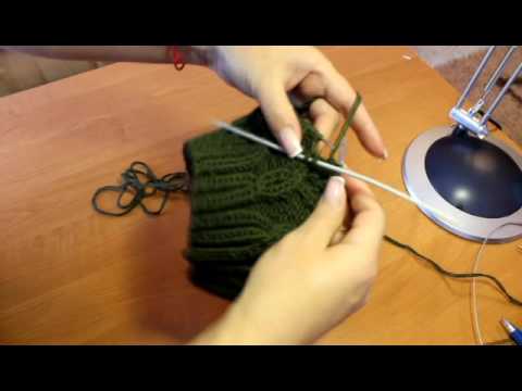 Видео: Мужская Шапка и Снуд часть 2