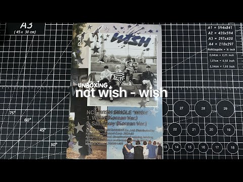 Видео: распаковка первого сингла NCT WISH - WISH ᯓ★