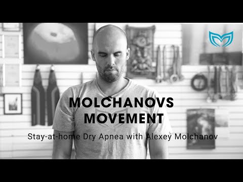 Видео: Сухое апноэ дома с Алексеем Молчановым | Molchanovs Freediving