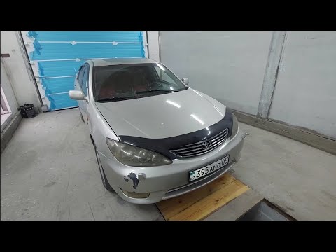 Видео: Toyota camry 30 2002г 2.4 не ровная работа двигателя на холостом ходу.