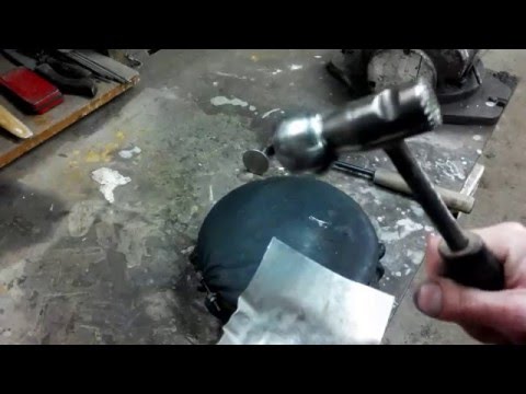 Видео: V-custom:  как сделать полусферу из металла