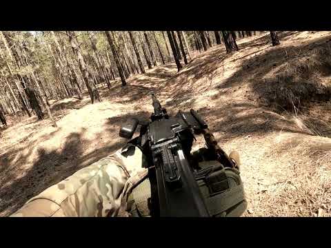 Видео: Воскресный страйкбол, ПКМ, Пулемет, Тест мушкетона из 3D печати.