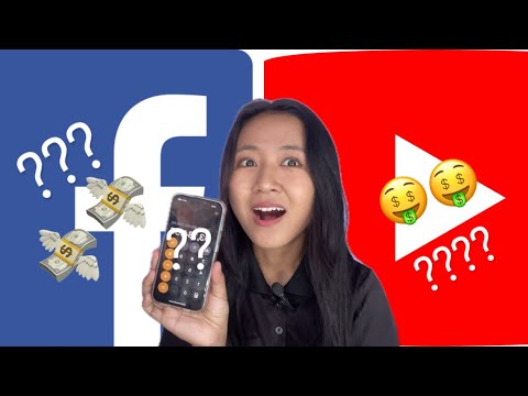 Видео: Сколько денег я зарабатываю на Facebook и YouTube?💸🤫🫣