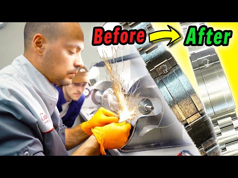 Видео: Полировка моих часов Rolex GMT Pepsi — ЗА КУЛИСАМИ