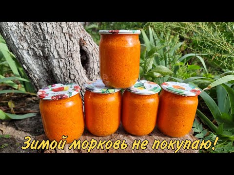 Видео: Заготовка моркови на целый год! Если плохо хранится 🥕морковь, тогда этот способ для ВАС!