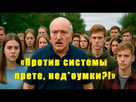 Видео: "После этого он замолчал на минуту..." — Лукашенко на встрече с подростками