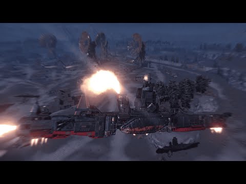 Видео: Crossout - тестовые полёты моей сцепки "Space Yamato"