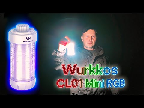 Видео: Фонарь, который заменит ВСЁ! Wurkkos CL01 Mini: Обзор, Настройка CCT и Режимы RGB.