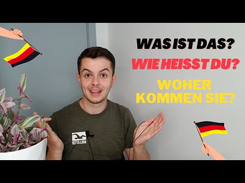 Видео: ТОП 40 НАЈЧЕСТО ПОСТАВУВАНИ ПРАШАЊА НА ГЕРМАНСКИ ЈАЗИК #5