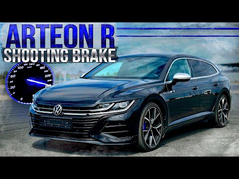 Видео: Злой универсал от VAG. Volkswagen Arteon Shooting Brake R 320hp. Не хуже чем у AcademeGa.