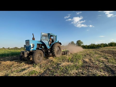 Видео: БОМЕТ НЕ ЛІЗЕ У ЗЕМЛЮ??? Дискування ділянок на МТЗ + BOMET