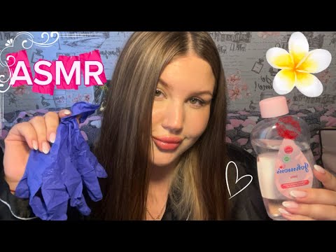 Видео: ASMR🩷Массаж в перчатках и без🩷#asmr #roleplay #massage #asmrvideo #relax #sleep #asmrsounds #love 