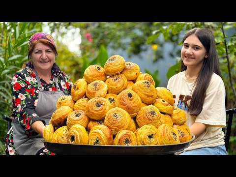 Видео: Шор Гогал с Грецким Орехом - Легендарный Десерт Азербайджана. Хрустящая и Ароматная Выпечка!