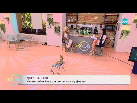 Видео: От света на AI: Кучето робот Рашко и неговата стопанка Джулия - „На кафе“ (31.10.2025)