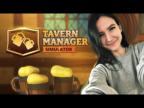 Видео: Официантка на пять минут ;)  - Tavern Manager Simulator - #2