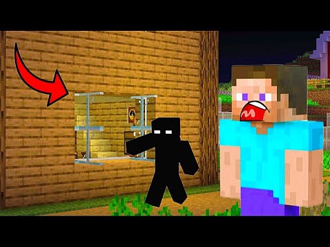 Видео: НИКОГДА НЕ ОСТАВЛЯЙ ОТКРЫТОЕ ОКНО НА НОЧЬ В МАЙНКРАФТ | Кирилл minecraft
