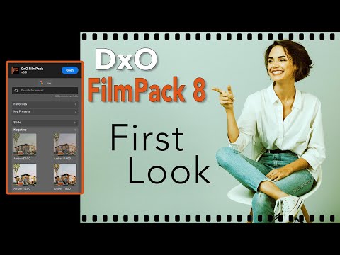 Видео: Обзор DxO FilmPack 8: реалистичный кинематографический вид, Time Warp и интеграция с Photoshop (к...