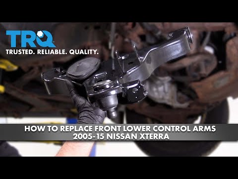 Видео: Как заменить передние нижние рычаги подвески Nissan Xterra 2005–2015 годов