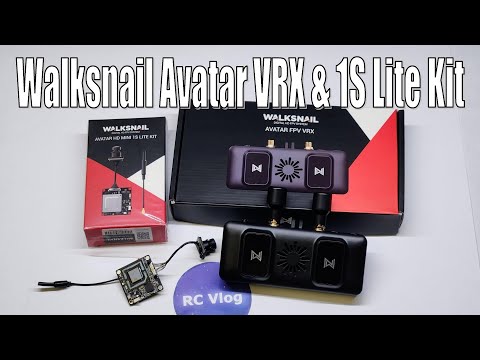 Видео: Walksnail Avatar VRX & 1S Lite Kit. Цифровая FPV HD видеосистема