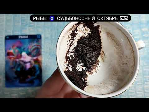 Видео: 🧿 РЫБЫ ОКТЯБРЬ 2025 СУДЬБОНОСНЫЕ ПЕРЕМЕНЫ Что ждёт Чем судьба порадует? Гадание на кофейной гуще