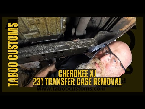 Видео: Снятие раздаточной коробки Jeep XJ Cherokee 231