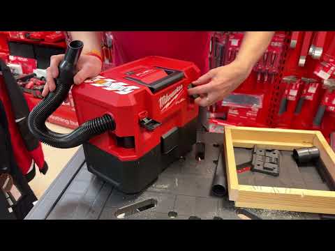 Видео: Аккумуляторный пылесос Milwaukee M12 FVCL-0