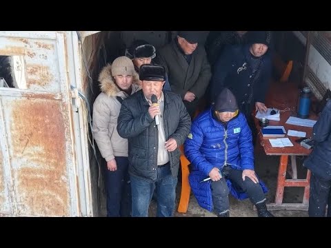 Видео: 26.02.2025 Келес Абай Жүзімдік елді мекені Марат атамыздың көкпар тойы