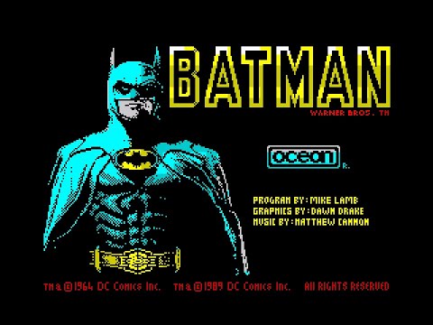 Видео: Batman: The Movie. ZX Spectrum. Прохождение