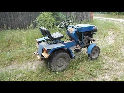 Видео: Мини-трактор 28 лет простоя. Запустить любой...